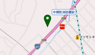 パーラー赤玉中郷店の地図画像