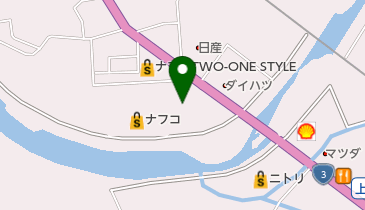 ネクストニューヨーク上川内店の地図画像