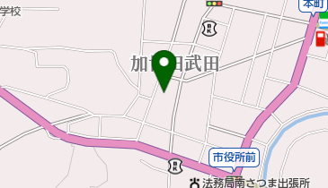 加世田京極の地図画像