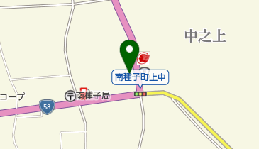 パーラー大洋南種子店の地図画像