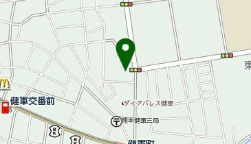 CORE21健軍店の地図画像