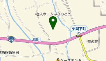 モナコパレス東間店の地図画像