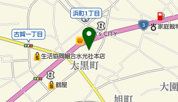 CORE21水俣店の地図画像