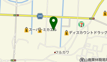 シルバーバック山鹿店の地図画像