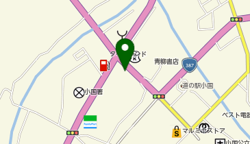 パムズ小国プラスの地図画像