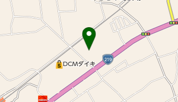 銀馬車あさぎり店の地図画像