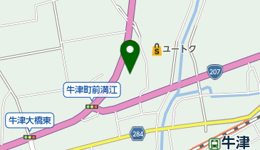 スロットタウンZERO小城牛津店の地図画像