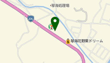 サンライズ琴海店の地図画像