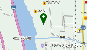 ダイナム佐世保店 ゆったり館の地図画像
