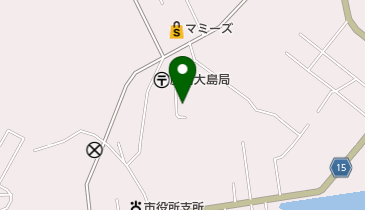 オーシャンの地図画像