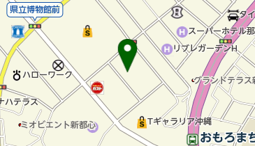 ピータイムおもろの地図画像