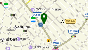 ピータイム石垣店の地図画像