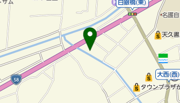 アムズガーデン名護店の地図画像