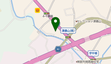 ピータイム津嘉山の地図画像