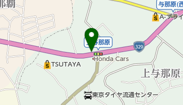 イースペース与那原店の地図画像