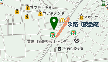 パチットあわじの地図画像