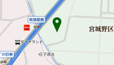 パラディソ仙台東インター店の地図画像