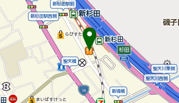 アビバ新杉田店の地図画像