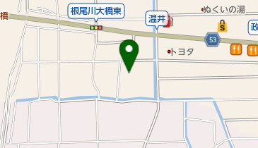 ダイナム岐阜本巣店 ゆったり館の地図画像