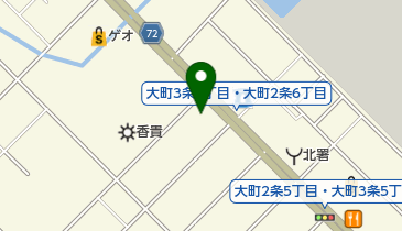 パーラーダイエー大町店の地図画像