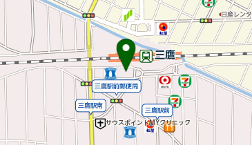 メッセ三鷹店の地図画像