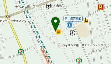 ベラジオ東十条店の地図画像