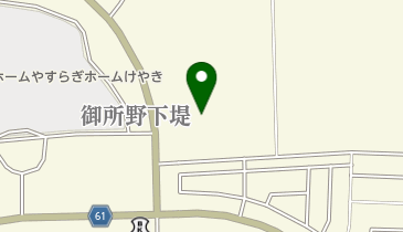 ダイナム秋田御所野店 ゆったり館の地図画像