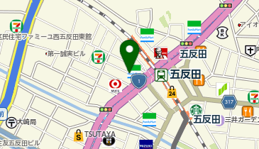 ジャラン五反田店の地図画像