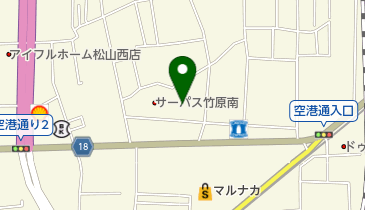 丸之内ヘリオス2000竹原の地図画像