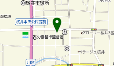 キコーナ桜井店の地図画像