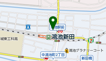 REGAL鴻池店の地図画像