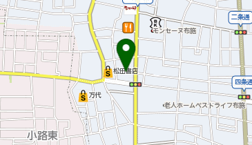 タウンライト布施店の地図画像