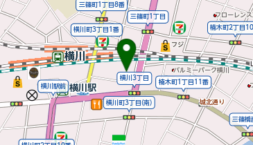 ヒノマル横川店の地図画像