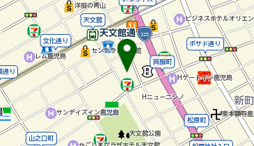 MORiNAGA天文館第二G3店の地図画像