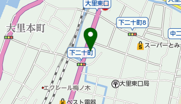 門司ジェイピーステージの地図画像