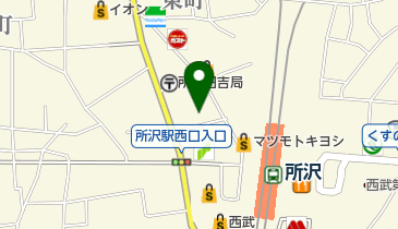 メガガーデン所沢パチンコ館の地図画像