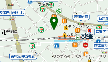 オリエンタルパサージュ荻窪426の地図画像