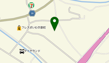 16MGMいわき泉店の地図画像