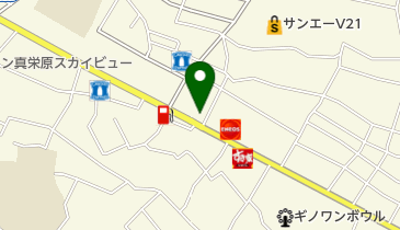 ファラオ我如古店の地図画像