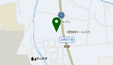 Hひまわり川西店の地図画像