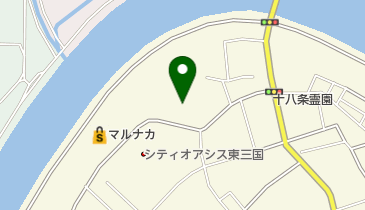 パラッツォ大阪三国店の地図画像