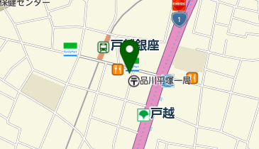 BIGディッパー戸越銀座店の地図画像