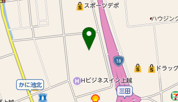 ダイナム新潟上越インター店 ゆったり館の地図画像
