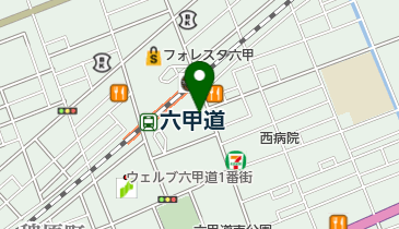Dino六甲道の地図画像