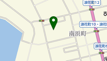 夢屋南浜店の地図画像