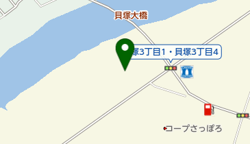 ダイナム釧路貝塚店の地図画像
