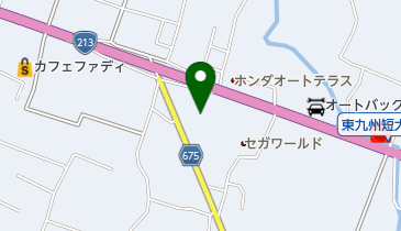 ダイナム大分中津店 ゆったり館の地図画像