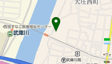 キコーナ武庫川店の地図画像