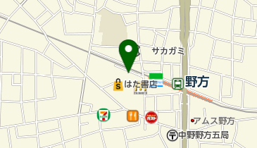サンラッキー野方店の地図画像