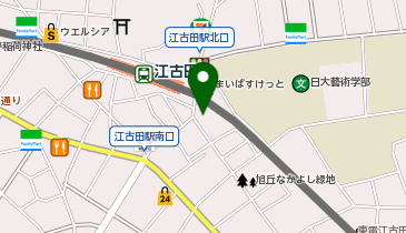 ジュラク江古田店の地図画像